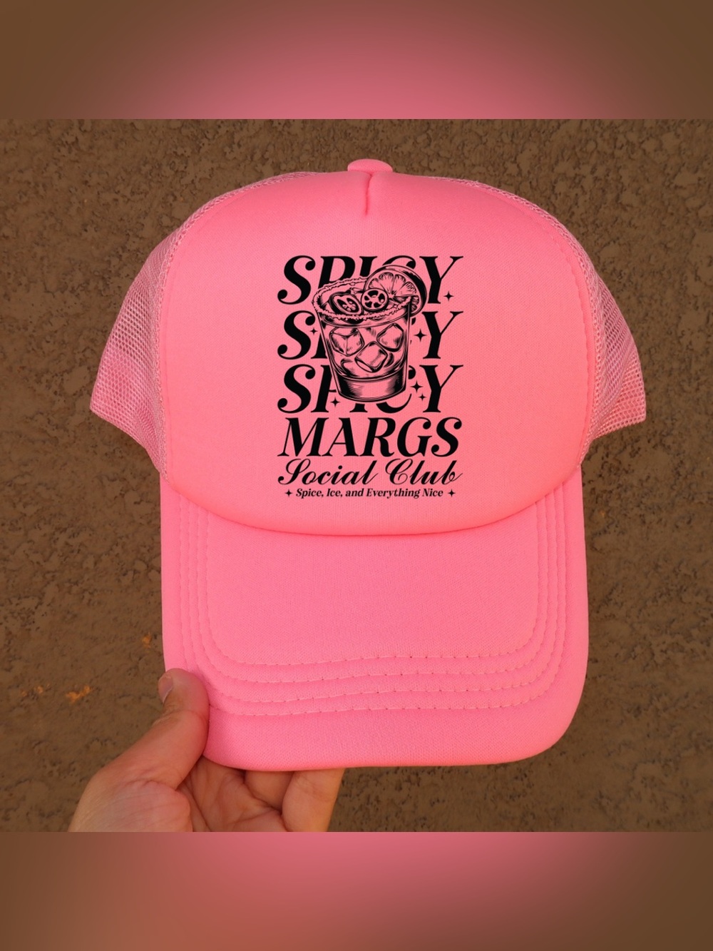 Spicy Margs Social Club Trucker Hat